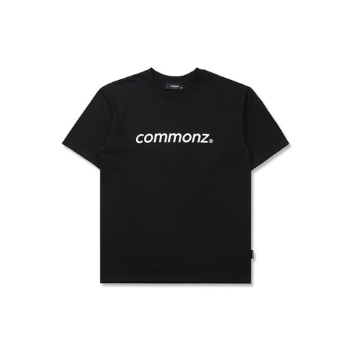 COMMONZ, 커먼즈 베이직 티셔츠 블랙