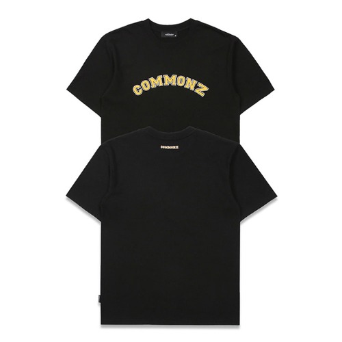 COMMONZ, 커먼즈 아치로고 티셔츠 블랙
